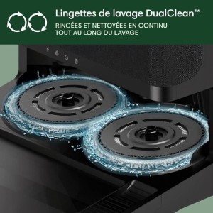 Robot Vacuum Cleaner - iRobot Roomba Plus 405 - Black - IoT Compatible - Programmable Cleaning
