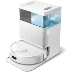 iRobot Roomba Plus 405 Combo Robot + AutoWash – Multifunktionsbasis – Waschen und Trocknen von Tüchern – LiDAR Clearview