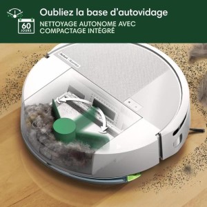iRobot Roomba 205 DustCompactor Combo – Verdichtet Schmutz im Roboter automatisch auf bis zu 60 J – Clearview LiDAR
