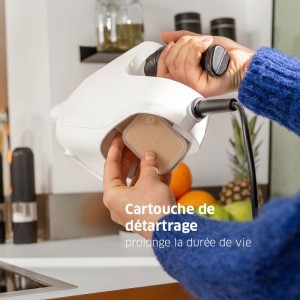Nettoyeur Vapeur Karcher SC 1 Multi Comfort avec flexible pour endroits difficiles - Pret en 30 sec - 1300 W - Léger et Compact