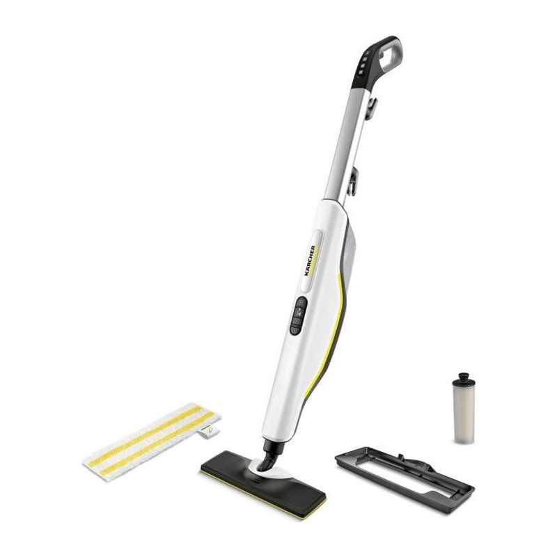 KARCHER SC 3 Upright EasyFix - Balai vapeur - 1600W - Chauffe rapide 30s -Nettoie 60 m²Elimine jusqu'a 99.99 % des virus