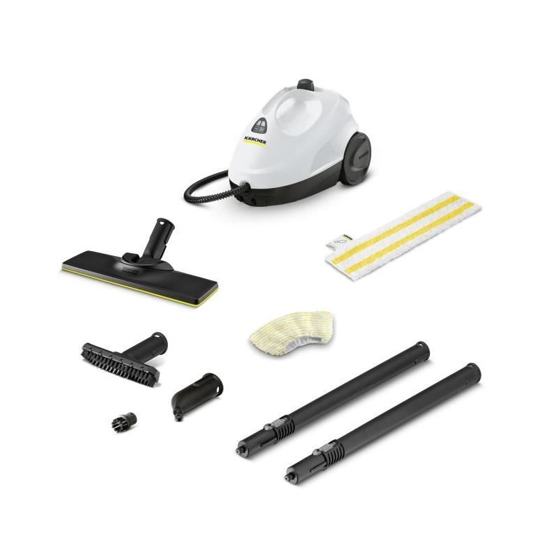 NEW KARCHER SC 2 Easy Fix - Steam cleaner - 1500 W - 3.2 bars - Eliminates up to 99.99% of viruses and bacteria