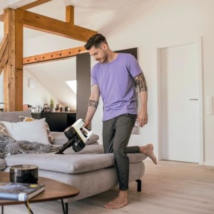 KARCHER VC 4 Cordless myHome - Aspirateur balai sans fil - Autonomie 30 min - silencieux - brosse électrique - mode boost