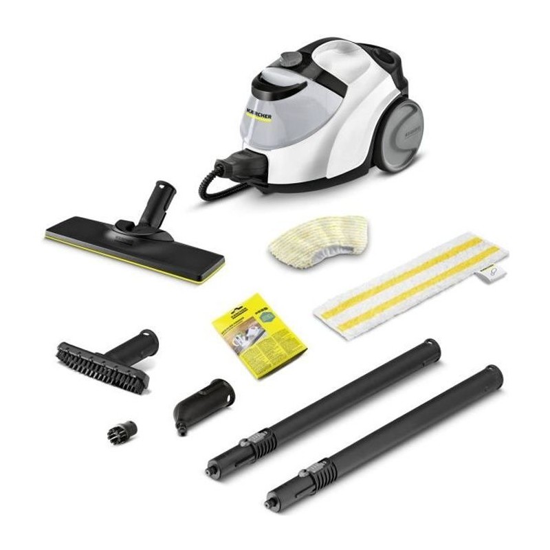 KARCHER SC 5 Easy Fix IRON PLUG - Nettoyeur vapeur - 2250 W - 4,2 bars - Élimine jusqu'a 99,9 % des virus et bactéries