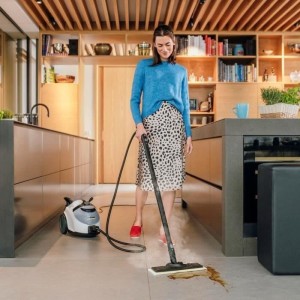 KARCHER SC 5 Easy Fix IRON PLUG - Nettoyeur vapeur - 2250 W - 4,2 bars - Élimine jusqu'a 99,9 % des virus et bactéries