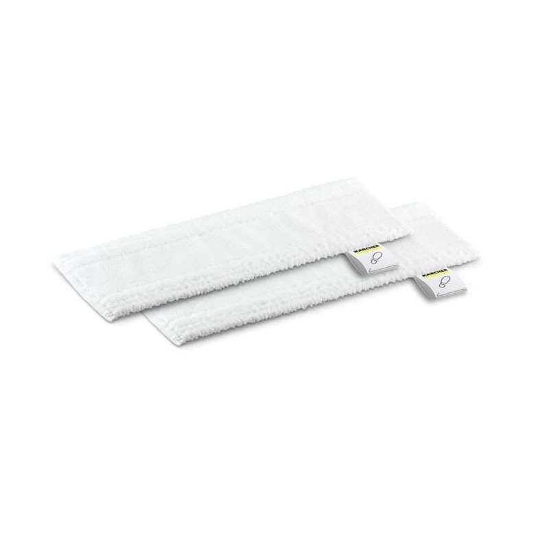KARCHER – Kit mit 2 Wischmopps für empfindliche Oberflächen für Bodendüse – EasyFix-kompatibel (SC 1, SC 2, SC 3, SC 4,