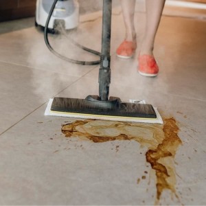 KARCHER - Kit of 2 abrasive microfiber mops for EasyFix floor nozzle (1 abrasive, 1 very abrasive)