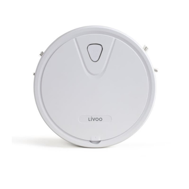 Aspirateur Robot - LIVOO DOH135 - 800 Pa - 70 min - 67 dB - 500 mL - Blanc