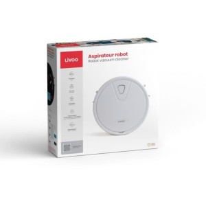 Roboterstaubsauger - LIVOO DOH135 - 800 Pa - 70 Min. - 67 dB - 500 ml - Weiß