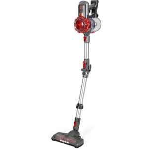 FLEX Kabelloser Stabstaubsauger - LIVOO DOH138 - 150 W - 10 kPa - 76 dB - Zyklon - 2 Geschwindigkeiten - 0,55 l - Rot
