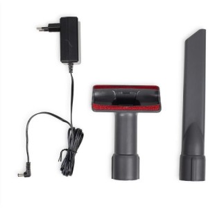 FLEX Kabelloser Stabstaubsauger - LIVOO DOH138 - 150 W - 10 kPa - 76 dB - Zyklon - 2 Geschwindigkeiten - 0,55 l - Rot
