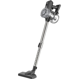 Kabelloser Stabstaubsauger - LIVOO DOH141 - 150 W - 10 KPa - 76 dB - Zyklon - 2 Geschwindigkeiten - 0,55 l - Grau