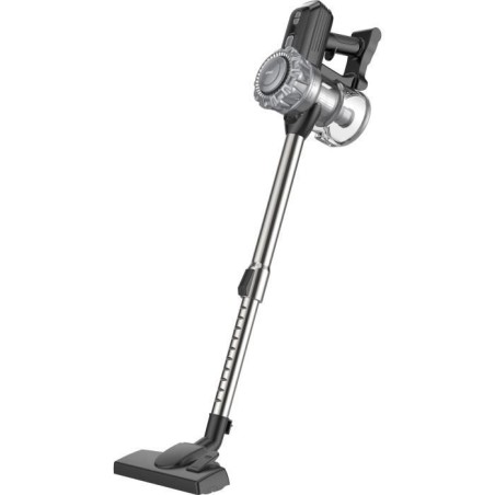 Aspirateur Balai sans fil - LIVOO DOH141 - 150 W - 10 KPa - 76 dB - Cyclonique - 2 vitesses - 0,55 L - Gris