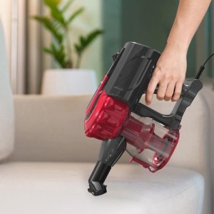Kabelgebundener Stabstaubsauger - LIVOO DOH142 - 600 W - 12 kPa - 82 dB - Zyklon - 0,55 l - Rot