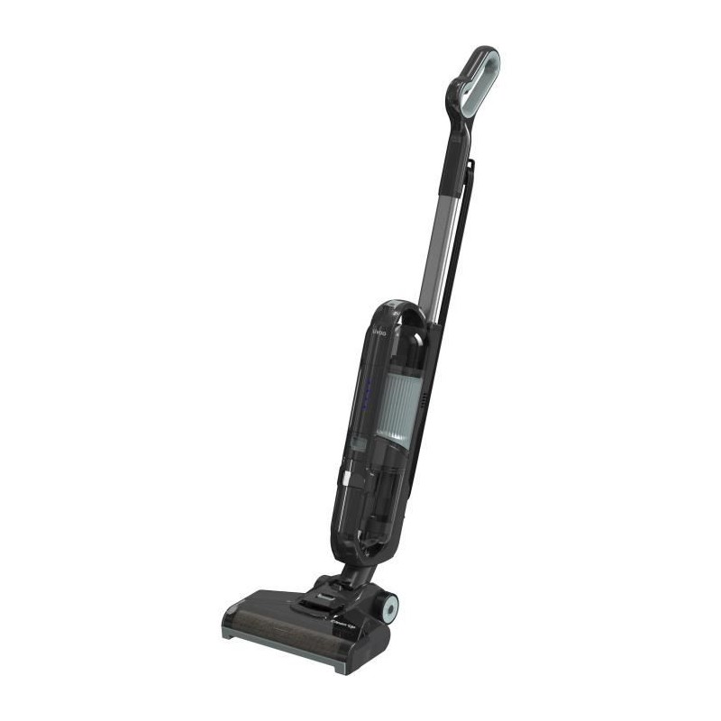 Aspirateur balai laveur filaire - LIVOO DOH143 CLEAN'UP - 600 W - 2 en 1 - 15 kPa - 80 dB - 2 réservoirs - Gris