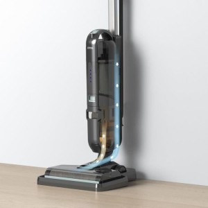 Kabelgebundener Besenstaubsauger - LIVOO - DOH143 CLEAN'UP - 600 W - 2 in 1 - 15 kPa - 80 dB - 2 Behälter - Grau