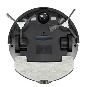 Aspirateur Robot laveur connecté - LIVOO - DOH145 WASH'UP - 1000 Pa - 70 min - 2 réservoirs - Noir