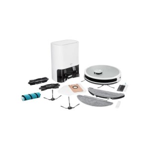 MEDION X21 SW – Roboterstaubsauger mit Ablaufstation – Lasernavigation – Leistung 3000 Pa