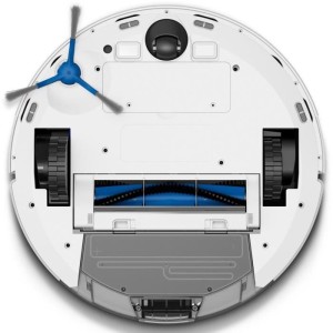 MEDION X41 SW+ – Saugroboter mit Entleerungsstation – 200 Min. – Kraftvolle Saugkraft von 8000 Pa – Lasernavigation