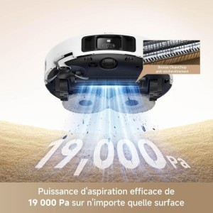 MOVA P50 Pro Ultra – Roboterstaubsauger mit Dock – 19.000 Pa – Anti-Tangle-Bürste – Automatische Reinigung