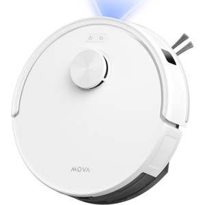 Saug- und Wischroboter – MOVA E20S PRO – 13000 Pa – 330 ml – Weiß