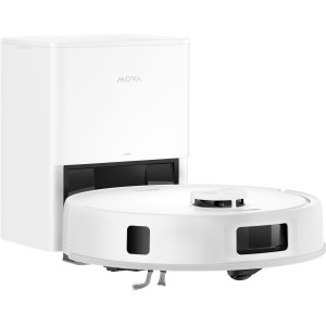 Aspirateur robot laveur - MOVA E20S PRO PLUS - 13000 Pa - 330 ml - Blanc