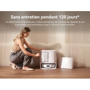 NARWAL Freo X10 Pro - Aspirateur Robot Laveur - 11 000 Pa - Double Flux Anti-Enchevetrement - Auto-Nettoyage et Séchage