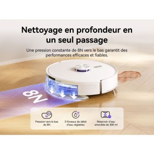 NARWAL Freo S – Saug- und Wischroboter – 8000 Pa – 180 Tage Selbstentleerung – LDS-Navigation – 3D-Kartierung