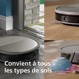 Nettoyant aspirateur - PHILIPS - XV1493/10 - Détergent formule ultra concentrée - Compatible aspirateur robot S5000-9000 - 1x2