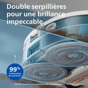 Roboterstaubsauger - PHILIPS XU5100/20 - 10000 Pa - Selbstentleerung - Lasernavigation