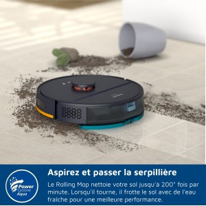 Roboterstaubsauger - PHILIPS XU2000/15 - Leistung 6000 Pa - Lasernavigation