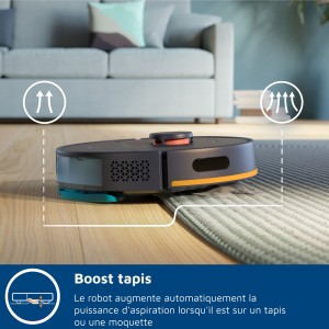 Roboterstaubsauger - PHILIPS XU2000/15 - Leistung 6000 Pa - Lasernavigation