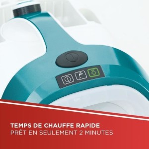 POLTI VAPORETTO - Smart100_T - Dampfreiniger - unbegrenzte Autonomie - 4 BAR - 110 g / min - 1500 W - 9 Zubehörteile - Türkis