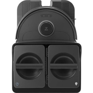 Roborock QRevo Plus BLACK - Aspirateur Robot Laveur avec Station - Serpillere extensible - Puissance 7 000 Pa