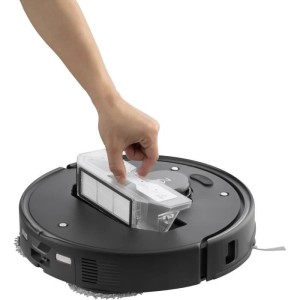ROBOROCK QREVO EDGE 5V1 - Aspirateur Robot Laveur - 18500 Pa - Double systeme anti-enchevetrements