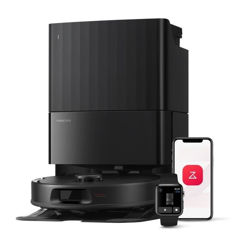 ROBOROCK QR 598 - Roboterstaubsauger - 8000 Pa - Multifunktionsstation - Anti-Tangle