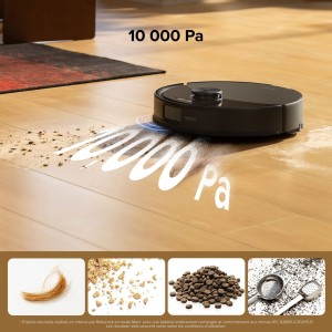 Roboterstaubsauger - ROBOROCK Q10 VF+ - 10000 Pa - 150 min - Schwarz