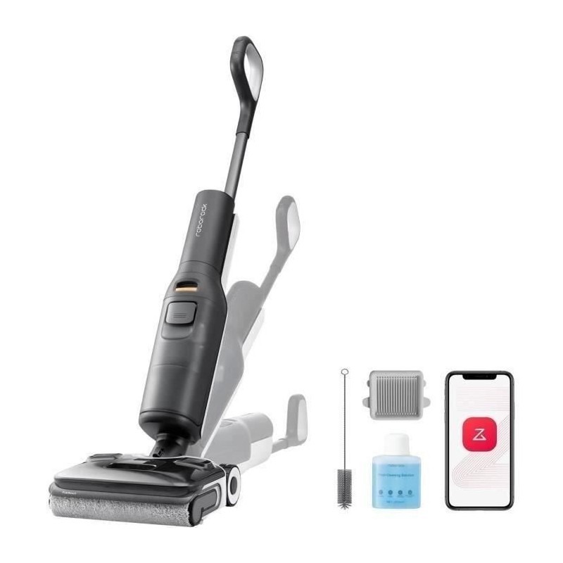 ROBOROCK F25 ACE - Aspirateur Laveur sans Fil - 20 000 Pa - Tout-en-Un pour sols durs - Zéro enchevetrement - Séchage Rapide a