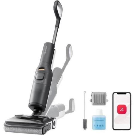 ROBOROCK F25 ACE - Aspirateur Laveur sans Fil - 20 000 Pa - Tout-en-Un pour sols durs - Zéro enchevetrement - Séchage Rapide a
