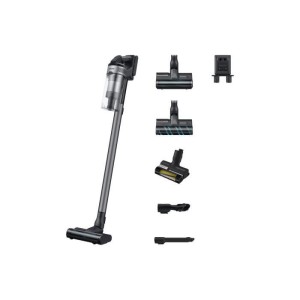 SAMSUNG Jet 75E Complete VS20B75CR5 - Cordless Stick Vacuum Cleaner - 200 AW Power - 60 min Battery Life - Wall Station - 3 Brus