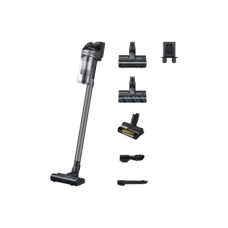 SAMSUNG Jet 75E Complete VS20B75CR5 - Cordless Stick Vacuum Cleaner - 200 AW Power - 60 min Battery Life - Wall Station - 3 Brus