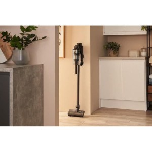 SAMSUNG Jet 75E Complete VS20B75CR5 - Aspirateur Balai sans Fil - Puissance 200 AW - Autonomie 60 min - Station murale - 3 bross