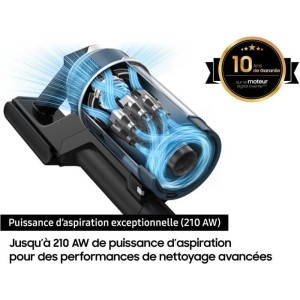 SAMSUNG Jet 95 Premium VS20C95EFTB - Broom vacuum cleaner - 580 W - Blue