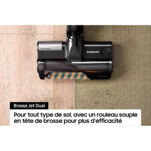 SAMSUNG Jet 85 Complete VS20C85G4TB – Stabstaubsauger – – 580 W – Blau