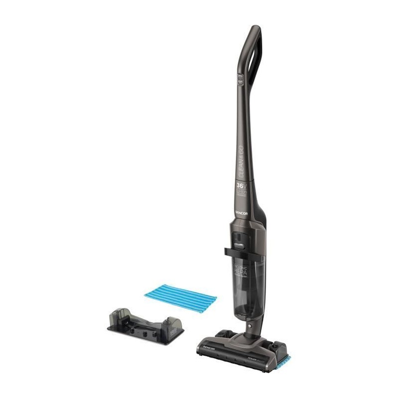 Aspirateur balai sans fil 2-en-1 - SENCOR - SVC 8936TI - 150 W - 78 dB - Noir