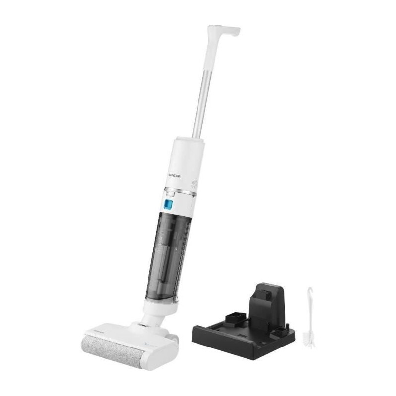 Aspirateur Laveur Sencor SVW 5010WH - Puissance 11 000 Pa - Fonction autonettoyante - Aspiration humide et seche
