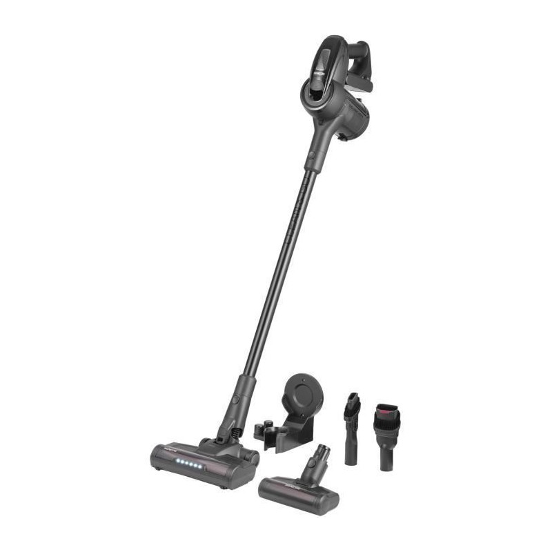 Aspirateur balai 3-en-1 - SENCOR - SVC 8726BK - 400 W - 50 min - 0,5 L - Noir