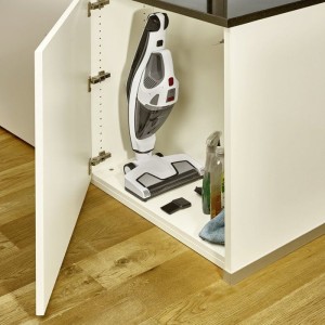 SEVERIN HV7173 - Aspirateur balai sans fil 2-en-1 pliable - 8 000 Pa - 32 min - 600 ml - Blanc