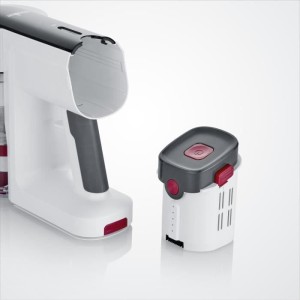 SEVERIN HV7166 - Aspirateur balai multifonctions 25,2V sans fil, 60 min. d'autonomie, brosse High-Speed, éclairage LED, filtre