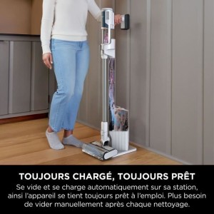 SHARK BU3521EU - Cordless stick vacuum cleaner - 181 W - Automatic emptying - 3 suction modes